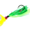 Shimano EJ706 Lucanus Flat Fall Jig - 60g Chartreuse/Silver