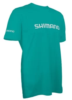 Shimano Logo Cotton Short Sleeve T-Shirts -Fish Gear Shop shimano logo cotton short sleeve t shirts 05363.1661796968