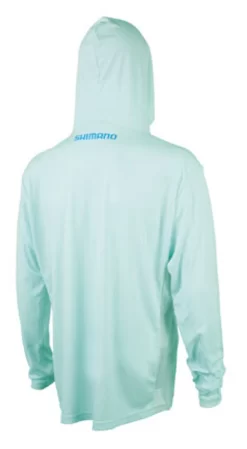 Shimano Long Sleeve Hood Tech T-Shirts -Fish Gear Shop shimano long sleeve hood tech t shirts 10196.1651243819