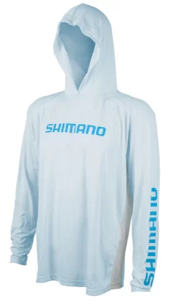 Shimano Long Sleeve Hood Tech T-Shirts